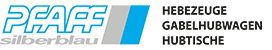 PFAFF Silberblau Logo